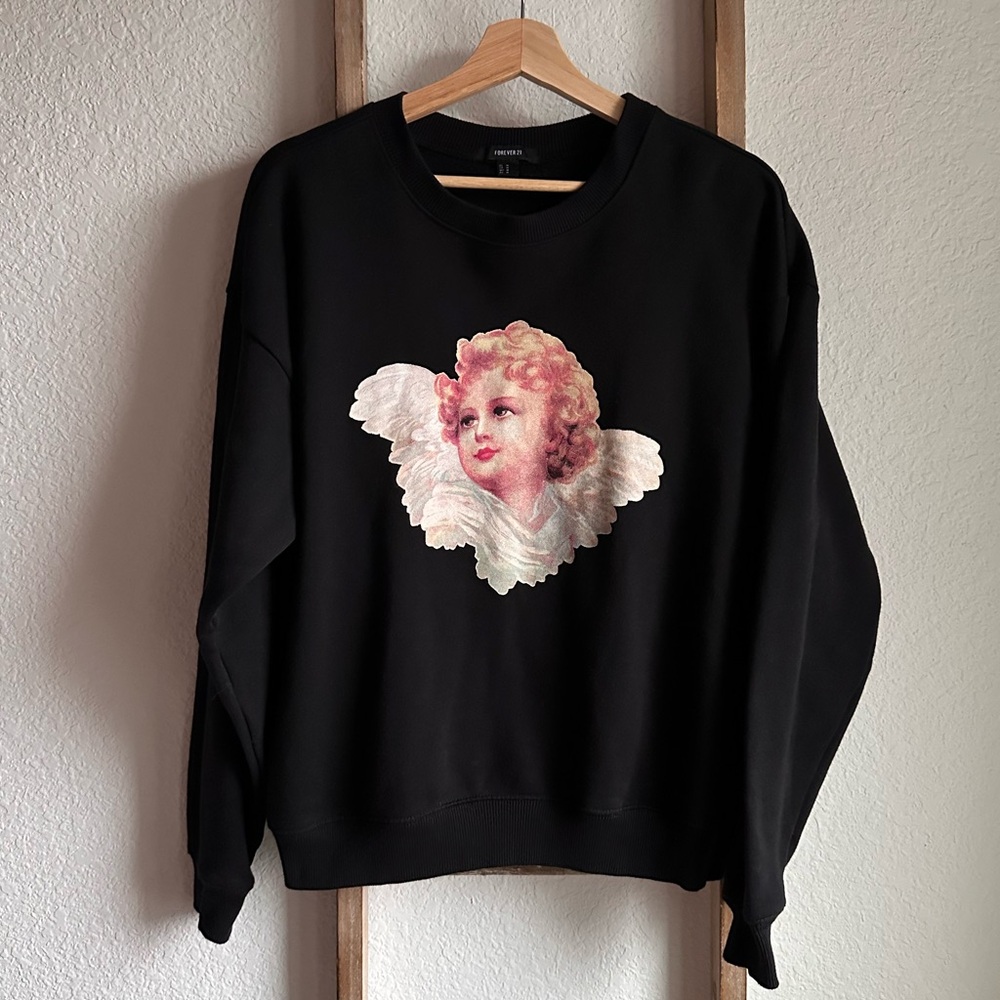 XXI Angel sweatshirt sz: Med